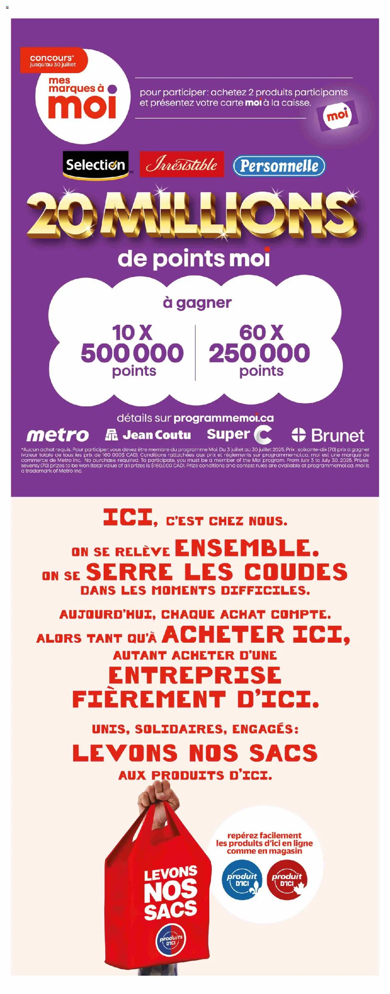 Metro weekly flyer / circulaire - page 12- valid from Jul 17, 2025