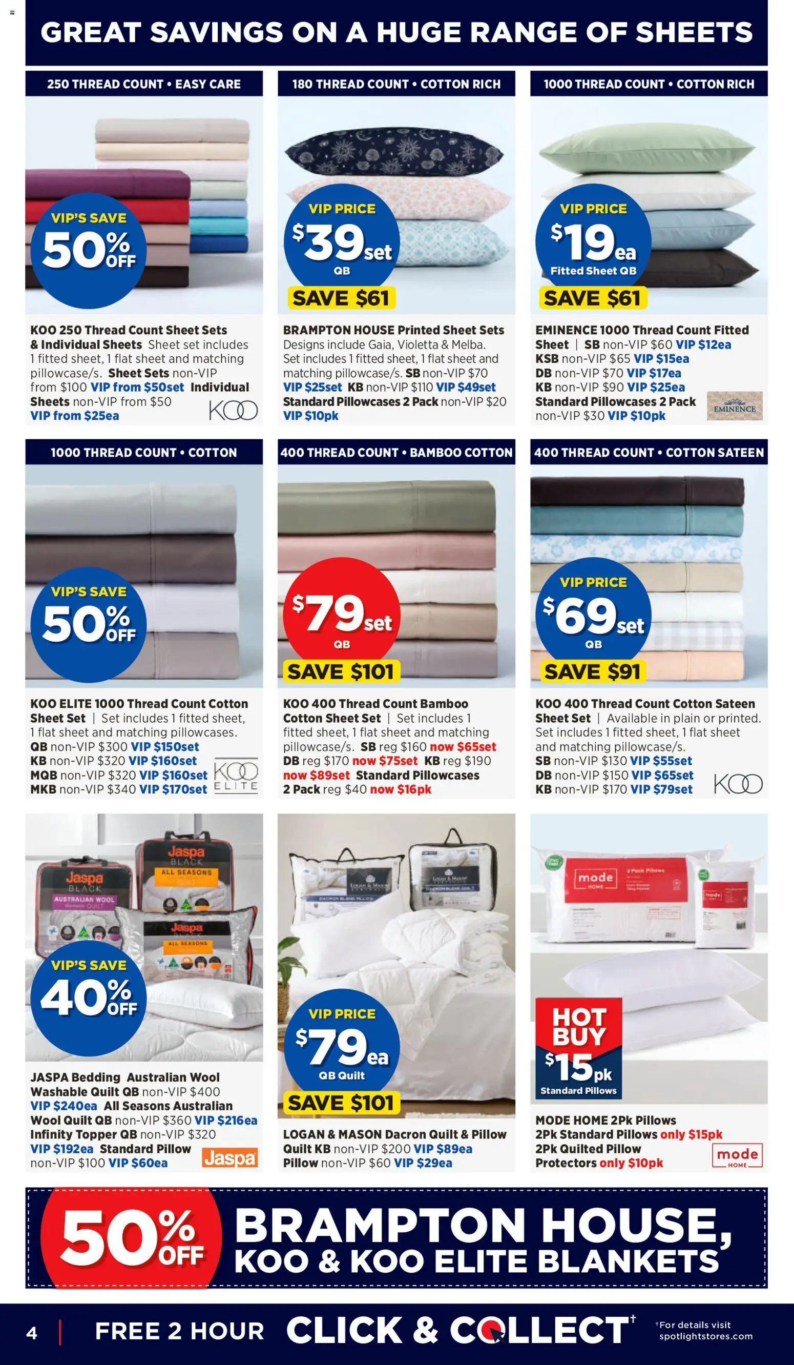 Spotlight  Catalogue  - page 4- valid from 07/01/2026
