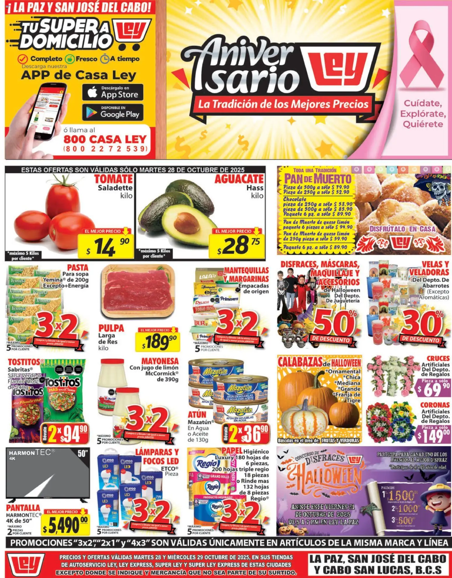 Casa Ley folleto Autoservicio - página 1- válido desde 28/10/2025