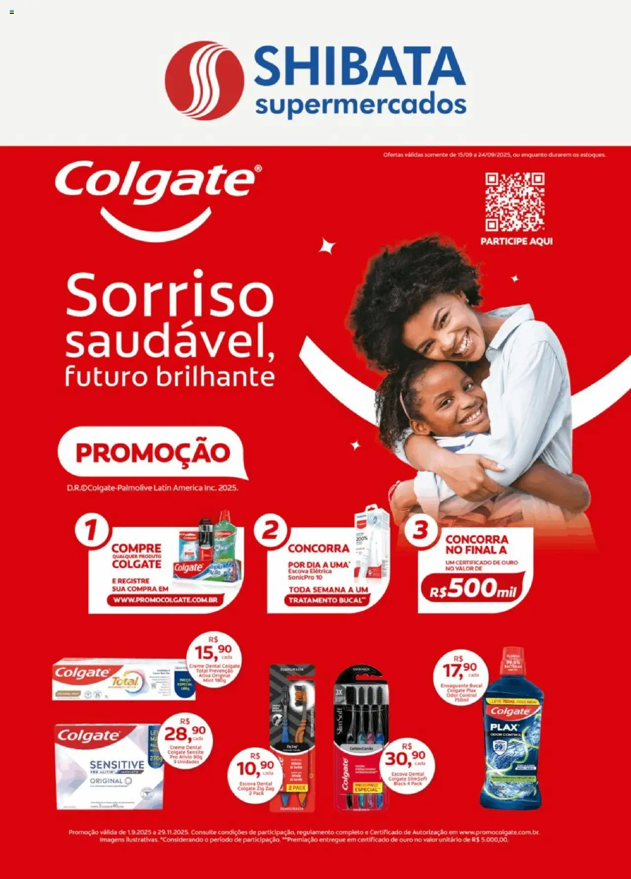 Shibata - Ofertas Colgate - página 1- válido a partir de 15/09/2025
