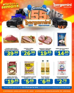 Pré-visualização Supermercado Bergamini - Ofertas da semana válida a partir de 22/04/2026
