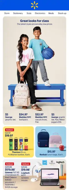 Preview Walmart - General Merchandise valid from Aug 7, 2025