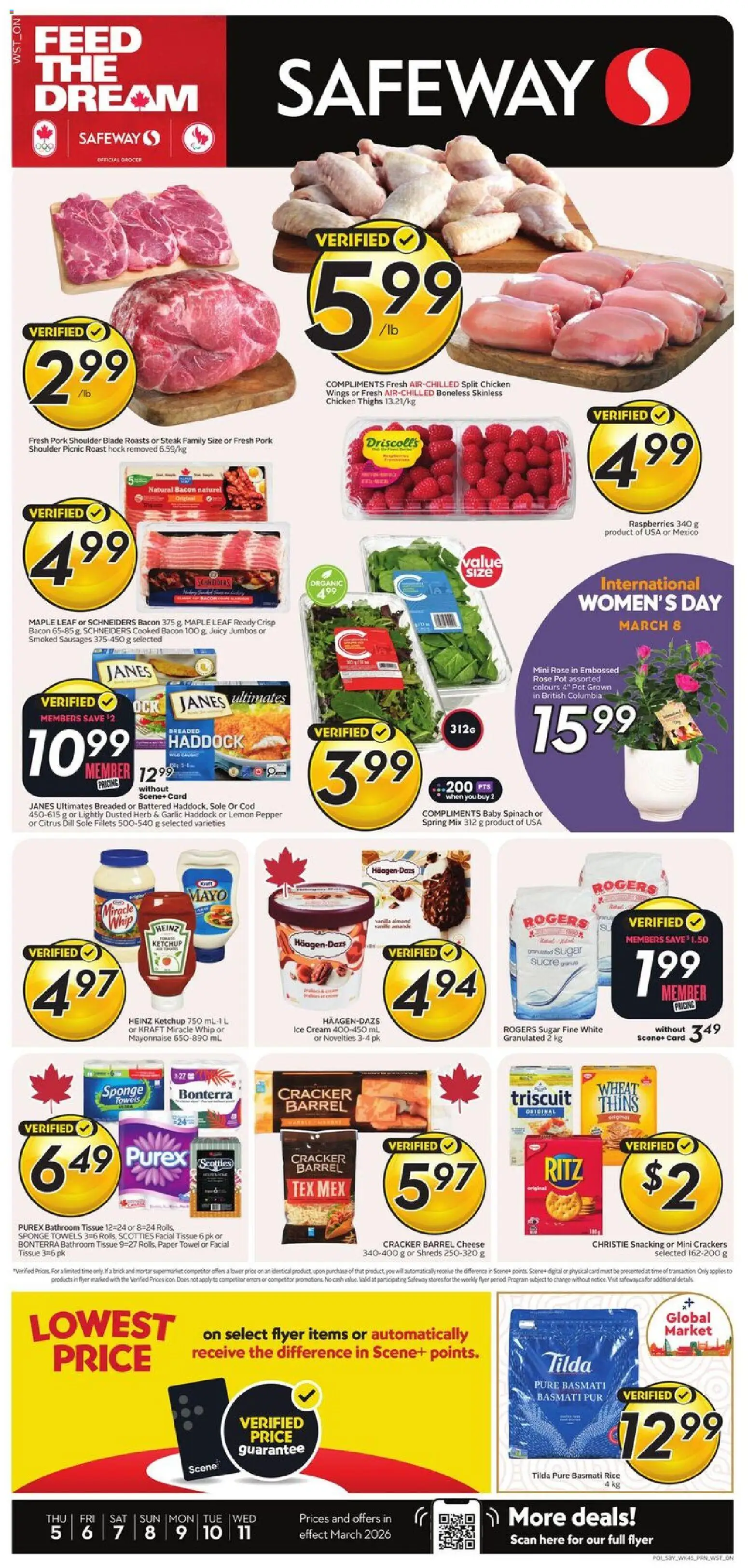 Safeway weekly flyer / circulaire - page 1- valid from Mar 5, 2026