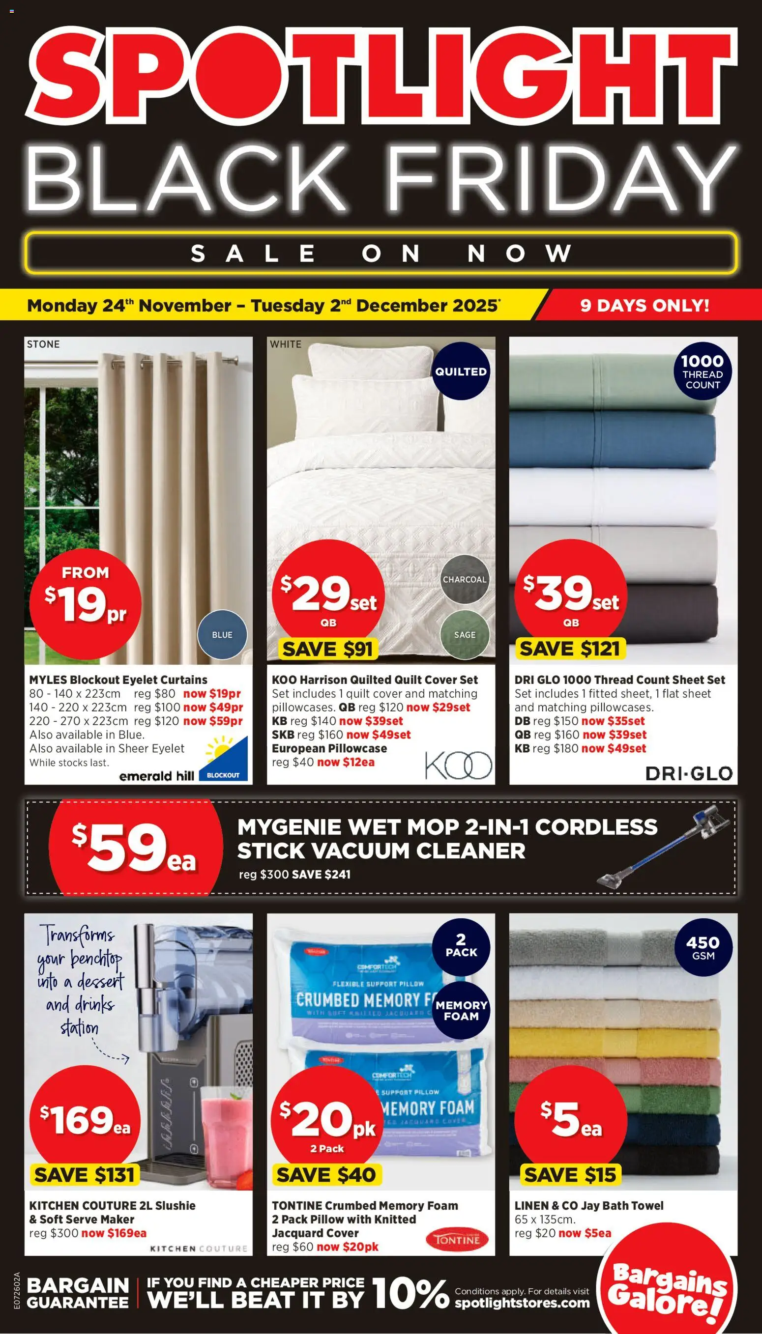 Spotlight Black Friday - page 1- valid from 24/11/2025
