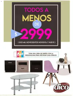 Muebles Dico - Catálogo Precios Inigualables válido desde 16/10/2025