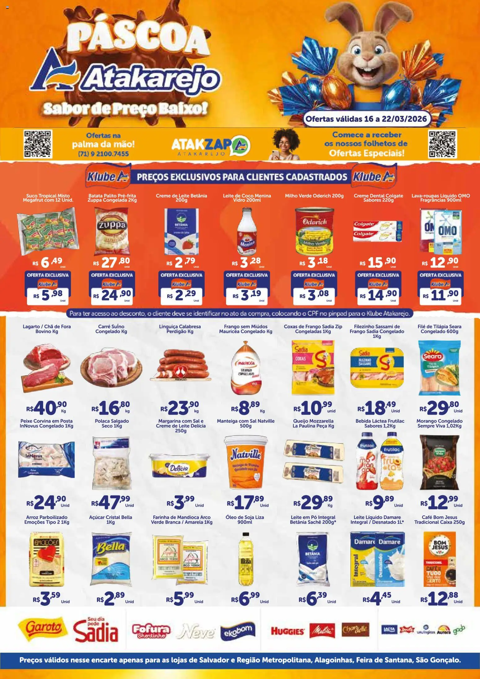 Atakarejo ofertas - página 1- válido a partir de 16/03/2026
