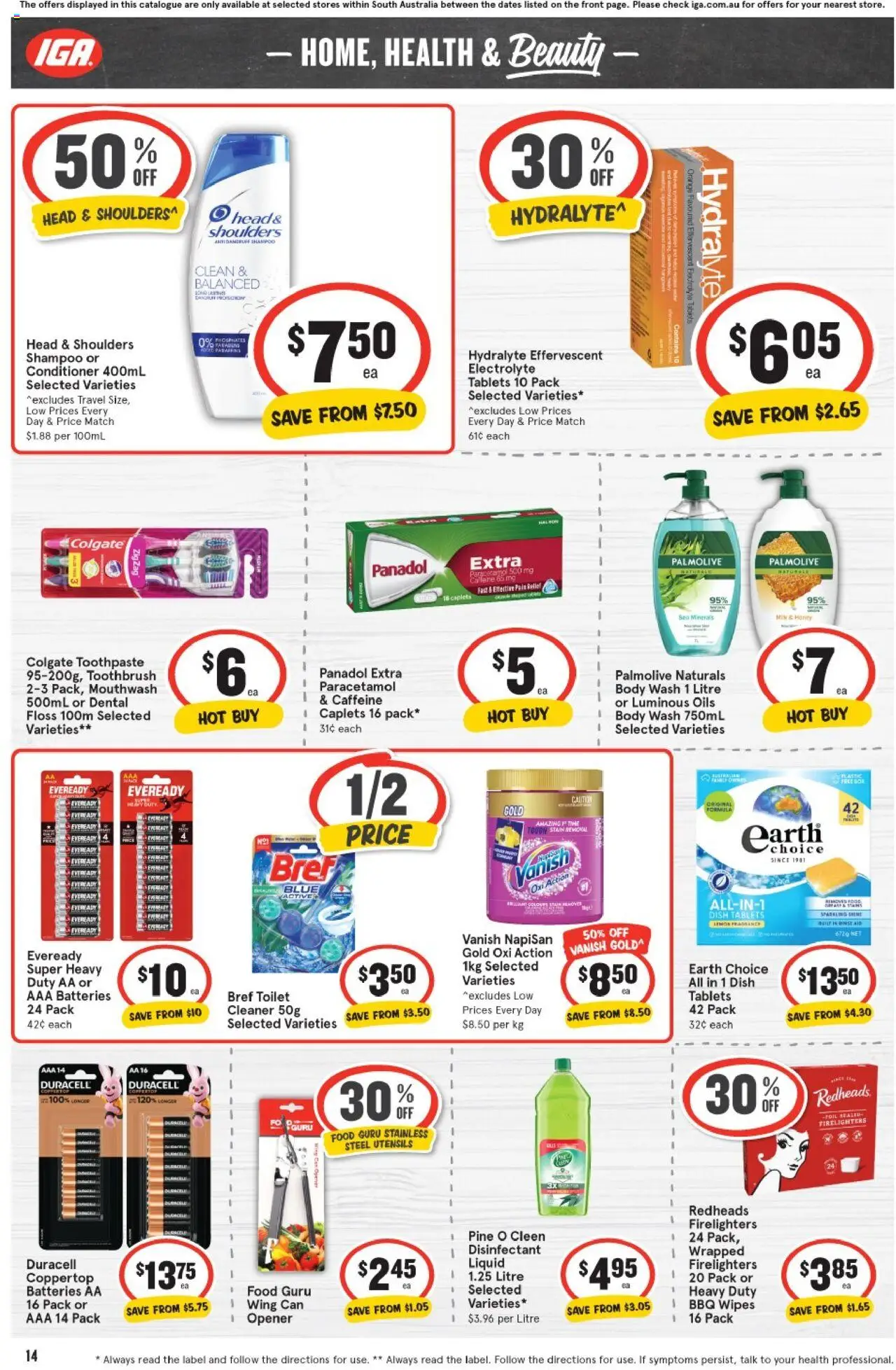 IGA Catalogue SA - page 18- valid from 16/07/2025