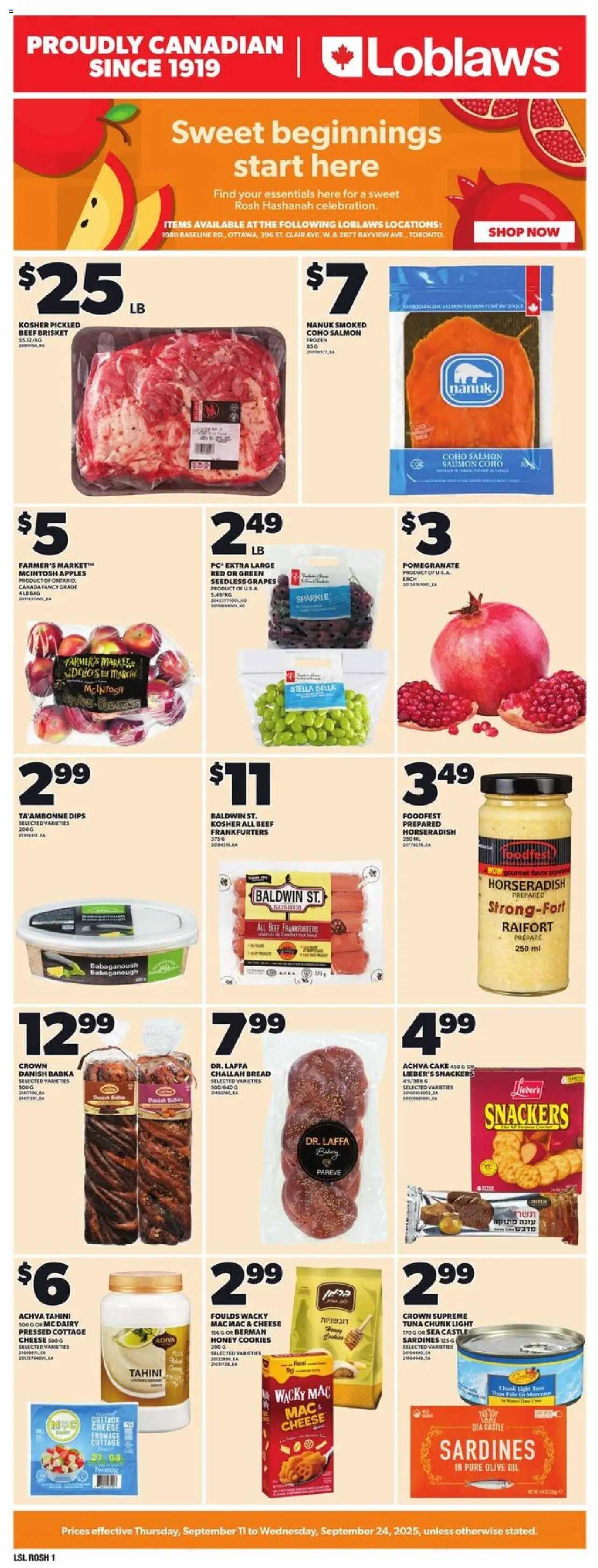 Loblaws - General Merchandise - page 1- valid from Sep 18, 2025