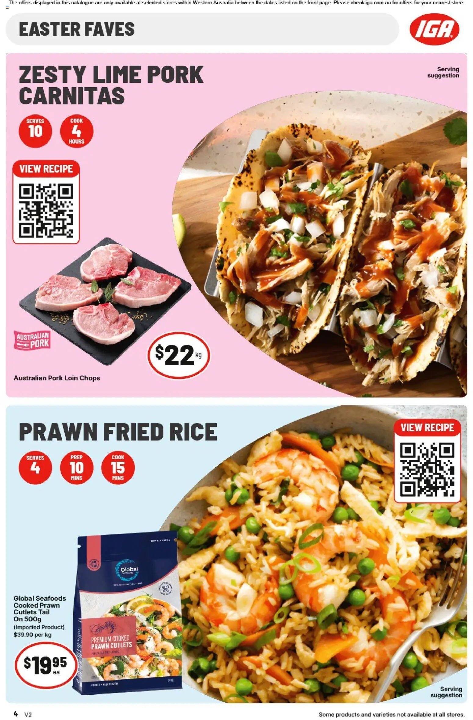 IGA Catalogue NT/WA - page 4- valid from 14/01/2026