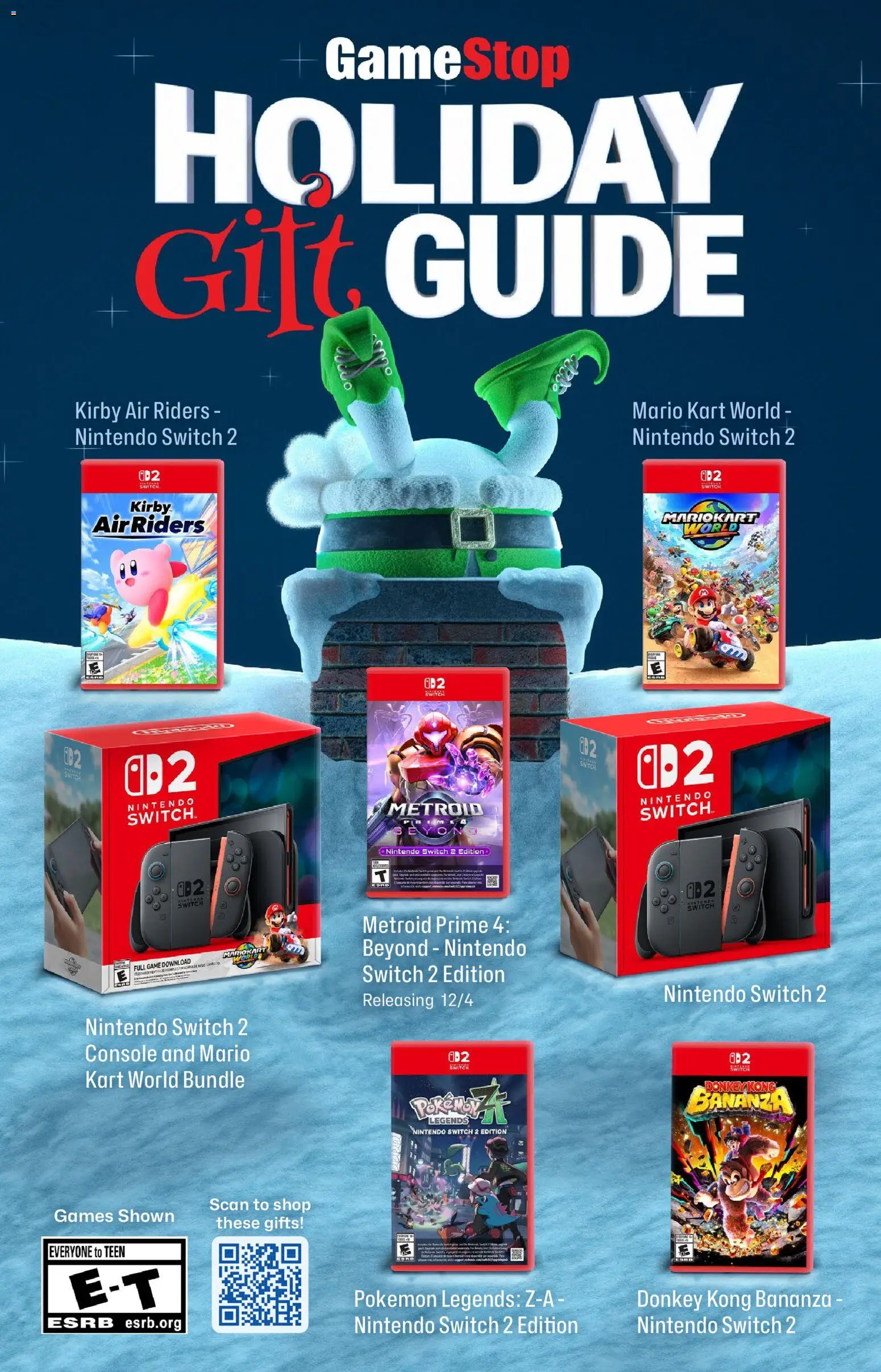 GameStop Holiday Gift Guide - page 1- valid from 11/01/2025
