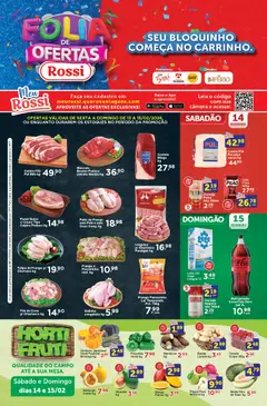 Pré-visualização Rossi Supermercados ofertas Fim de semana válida a partir de 13/03/2026