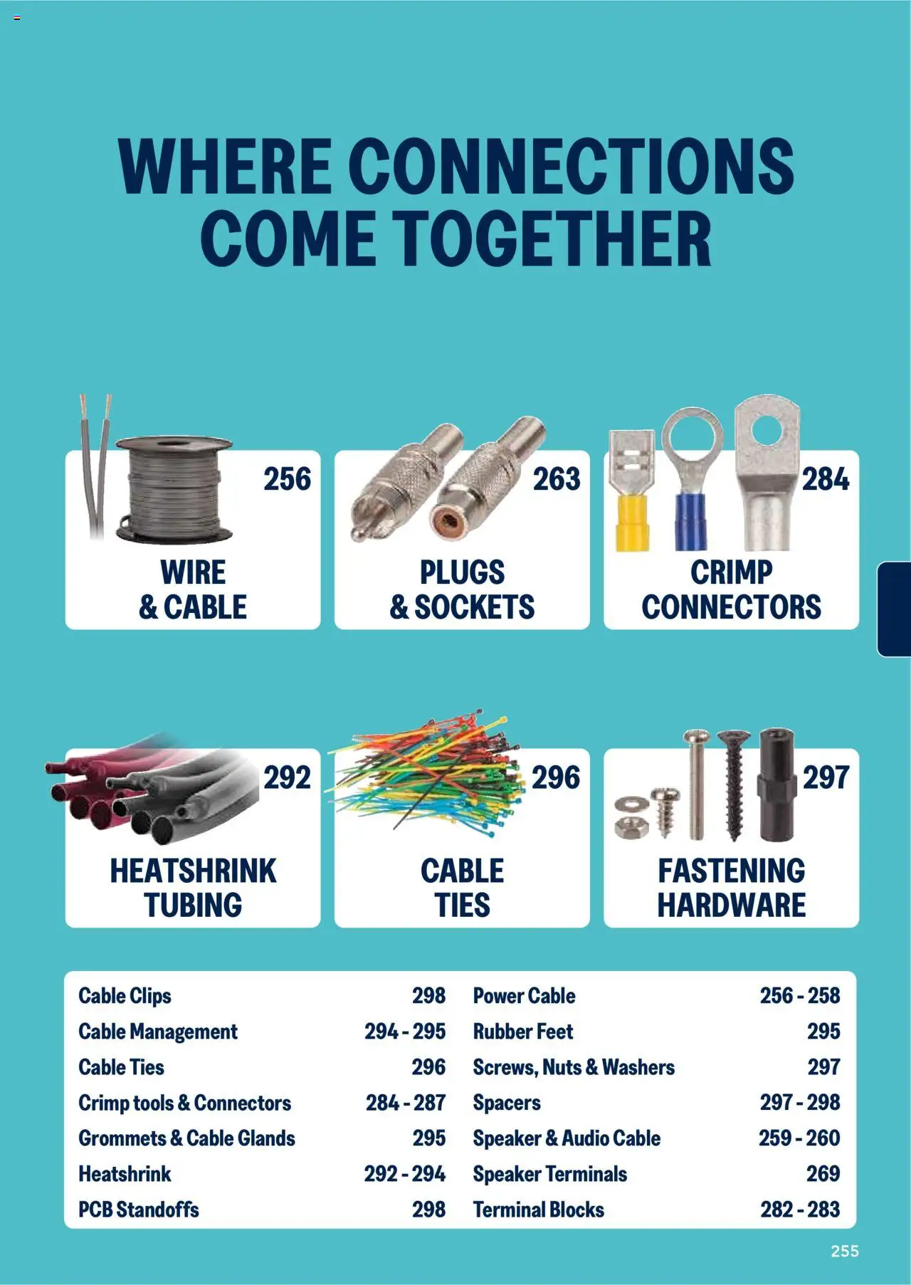 Jaycar Engineering & Scientific Catalogue 2025/2026  - page 255- valid from 09/07/2025