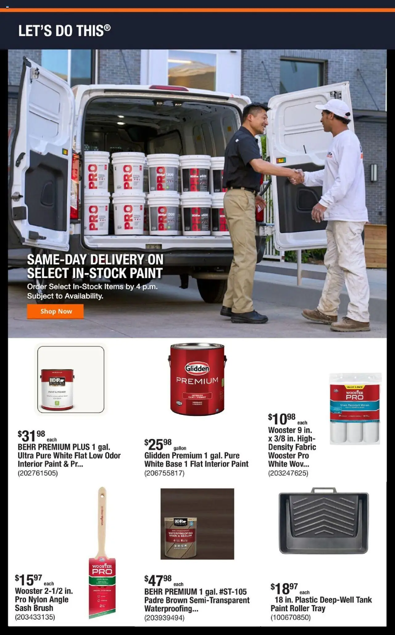 Home Depot Shop Pro Ad - FL - page 3- valid from 07/14/2025