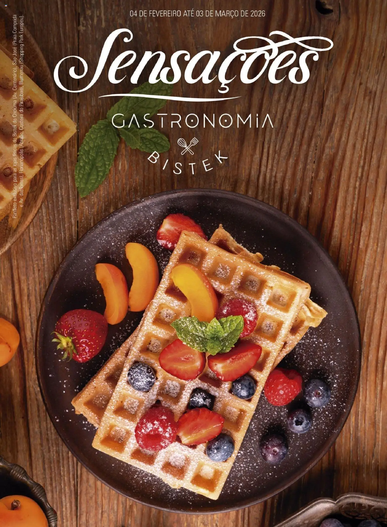 Bistek Supermercados - Ofertas Sensações Gastronomia - página 1- válido a partir de 04/02/2026
