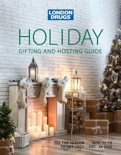 Preview London Drugs - Specialty Cozy Christmas Catalogue valid from Nov 12, 2025