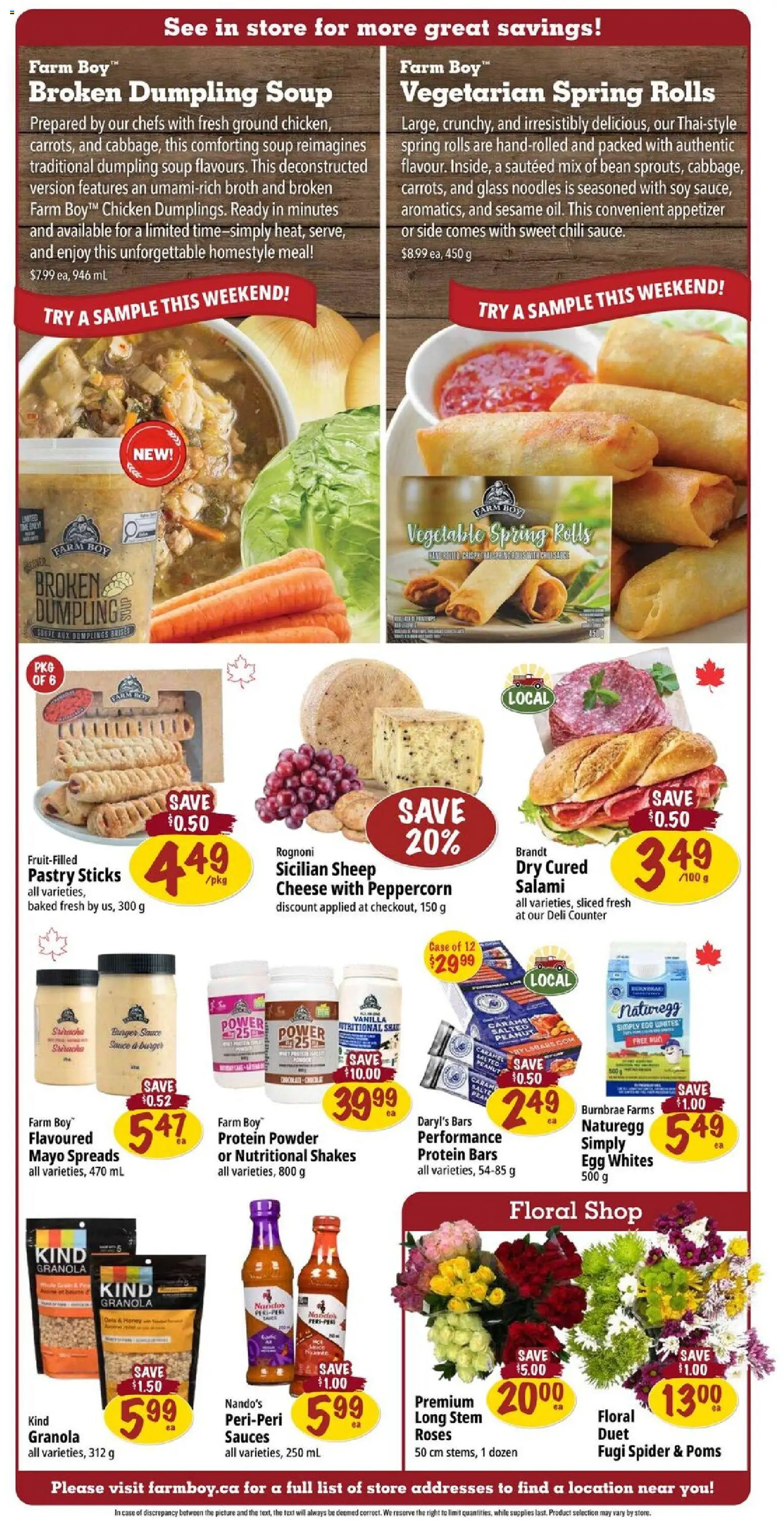 Farm Boy weekly flyer / circulaire - page 3- valid from Jan 8, 2026
