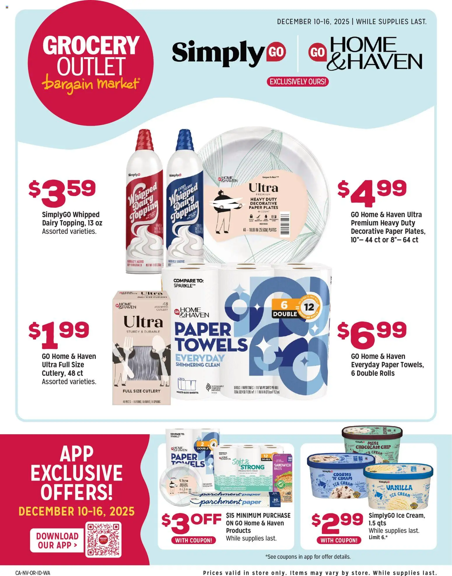 Grocery Outlet Weekly Ops Standalone - page 1- valid from 12/10/2025