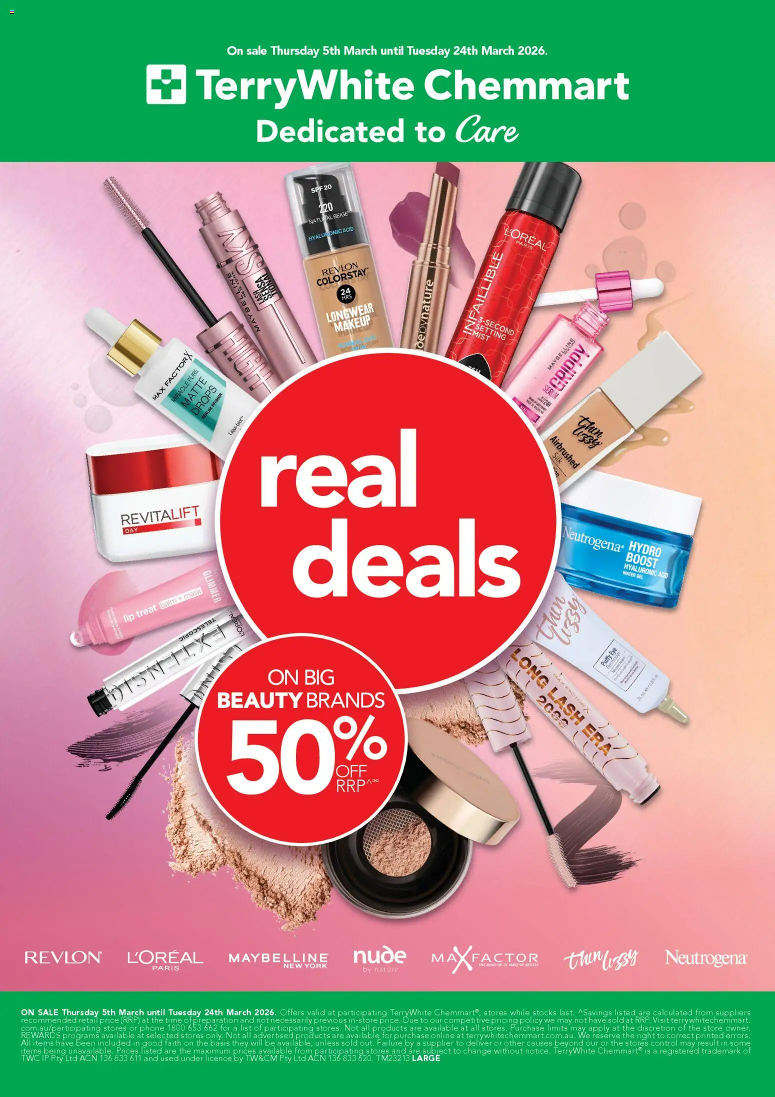 Terry White catalogue  - page 32- valid from 05/03/2026