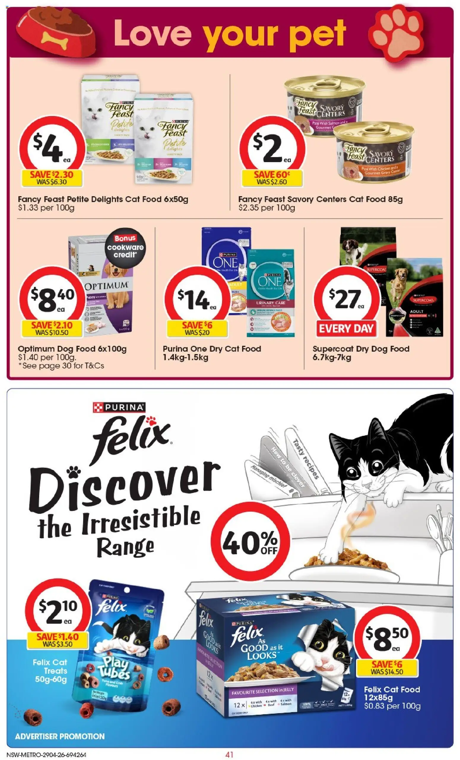 Coles catalogue  - page 41- valid from 29/04/2026