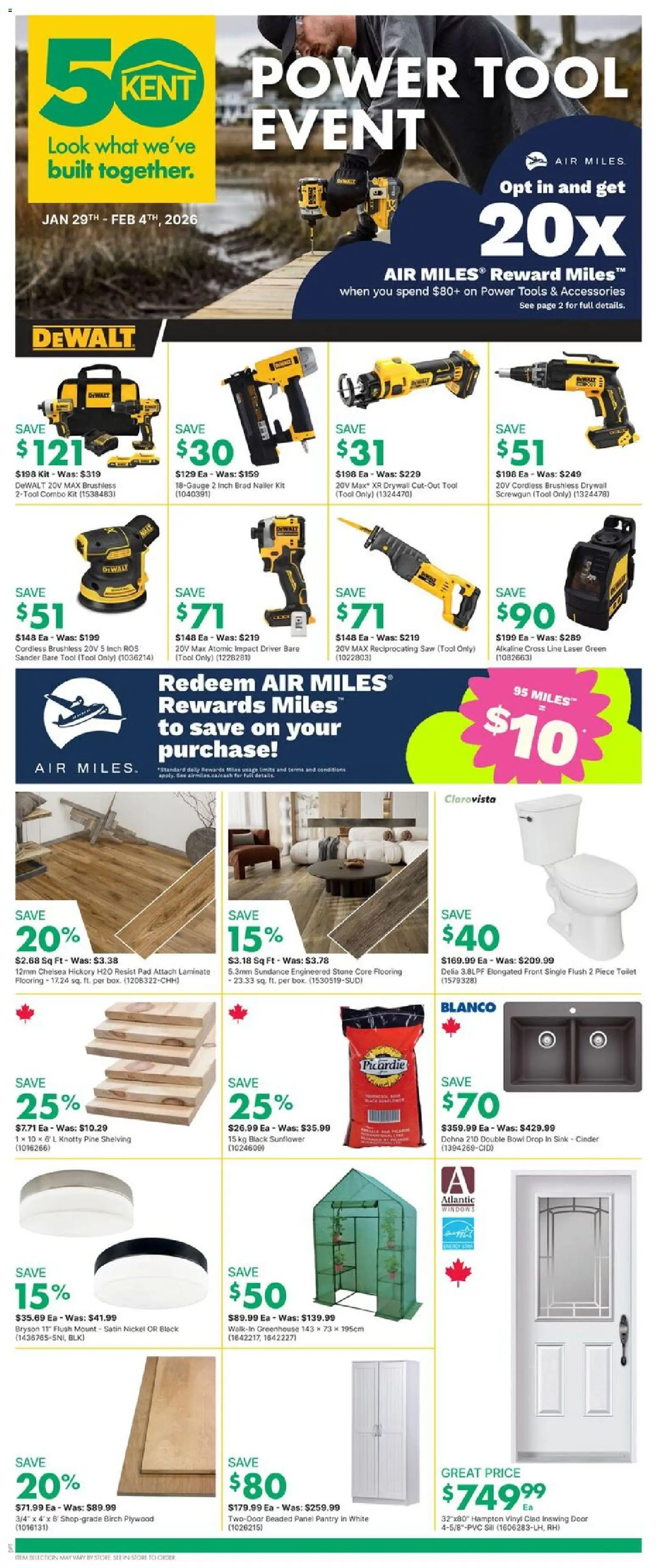 Kent weekly flyer / circulaire - page 1- valid from Jan 29, 2026