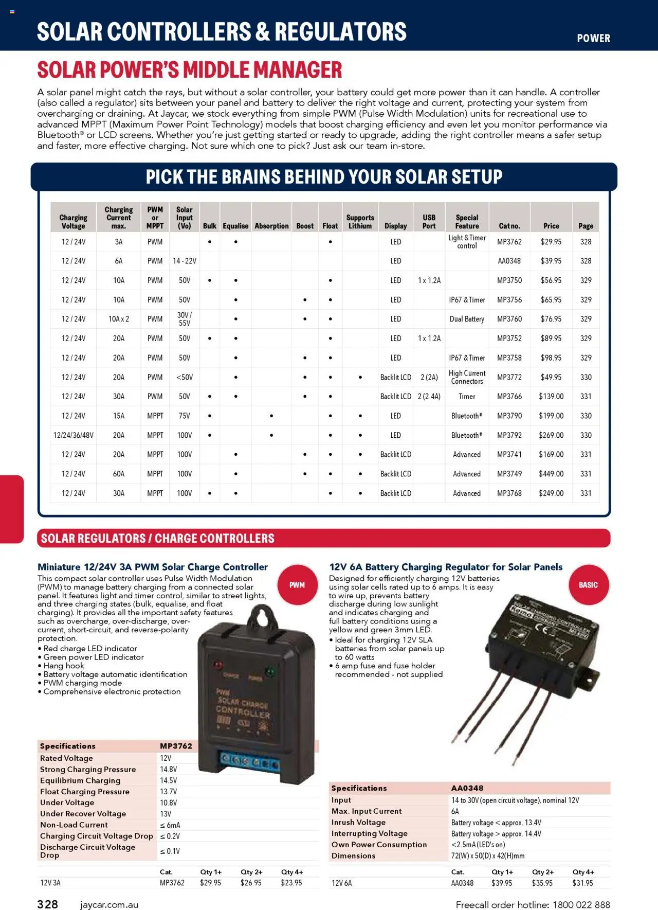Jaycar Engineering & Scientific Catalogue 2025/2026  - page 328- valid from 09/07/2025