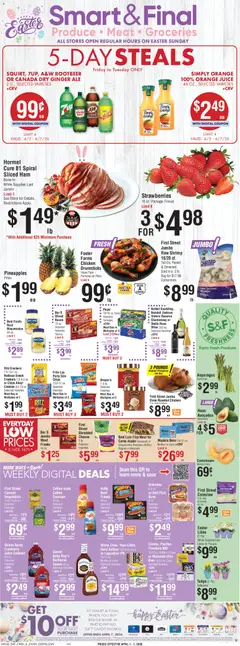 Preview Smart & Final Weekly Ad valid from 04/01/2026
