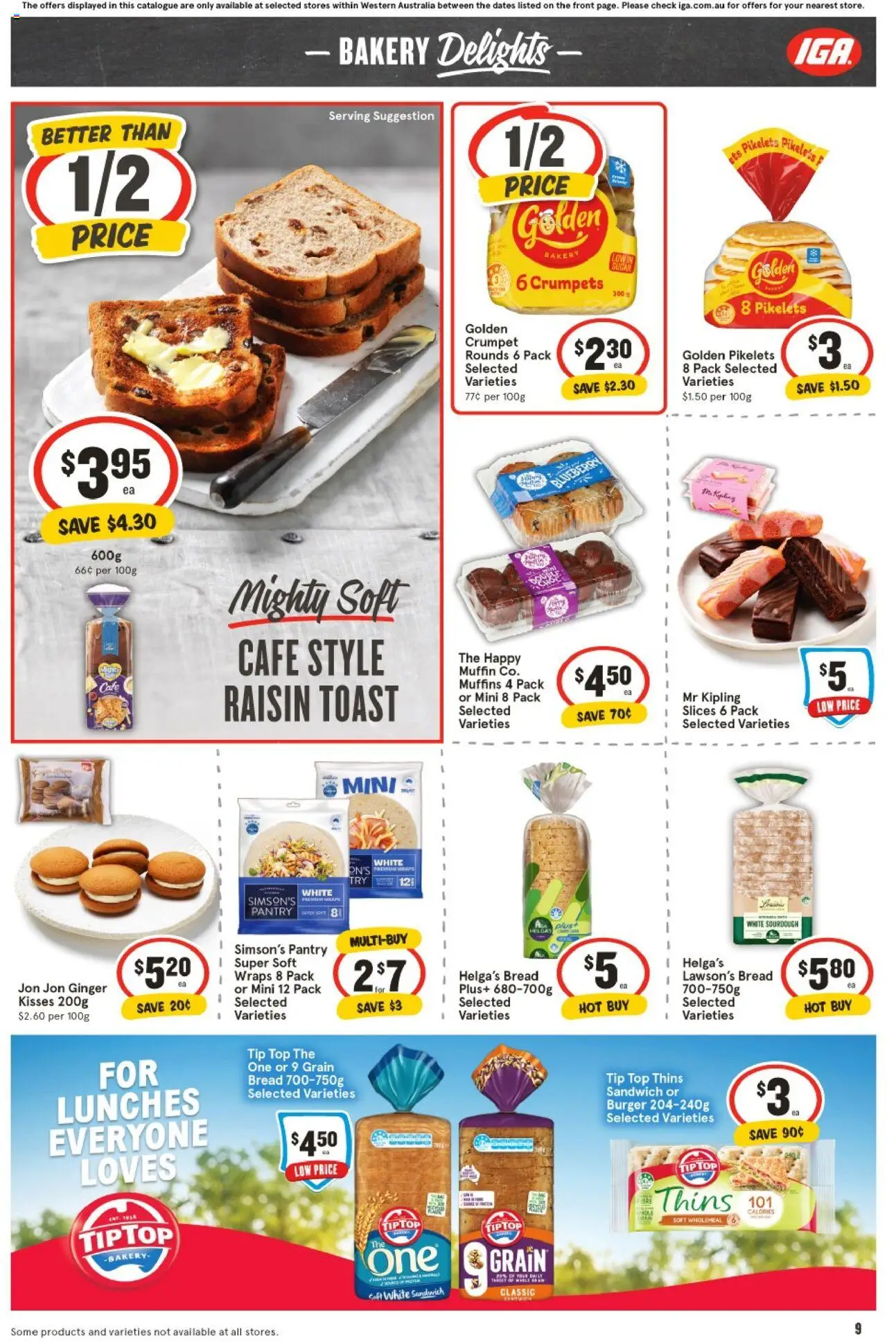 IGA Catalogue WA - page 9- valid from 16/07/2025