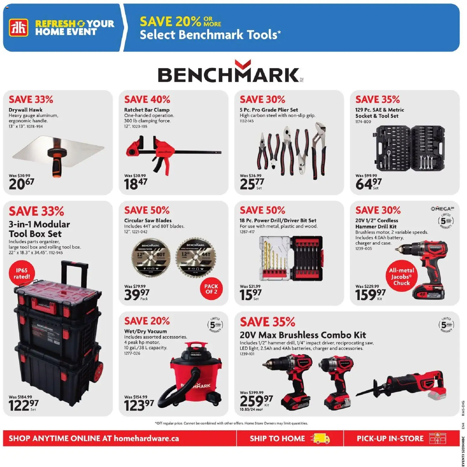Home Hardware weekly flyer / circulaire - page 16- valid from Jan 15, 2026