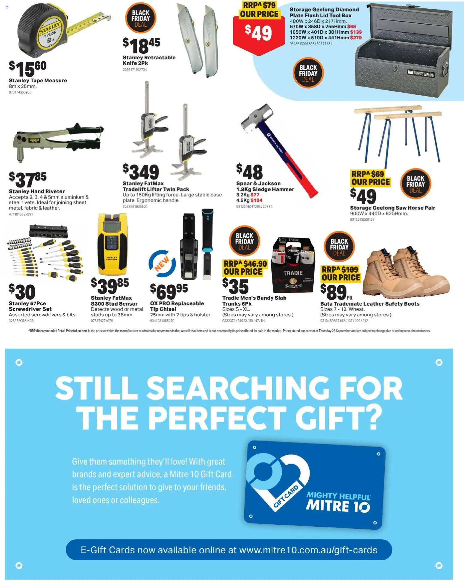 Mitre 10 Black Friday - page 19- valid from 05/11/2025