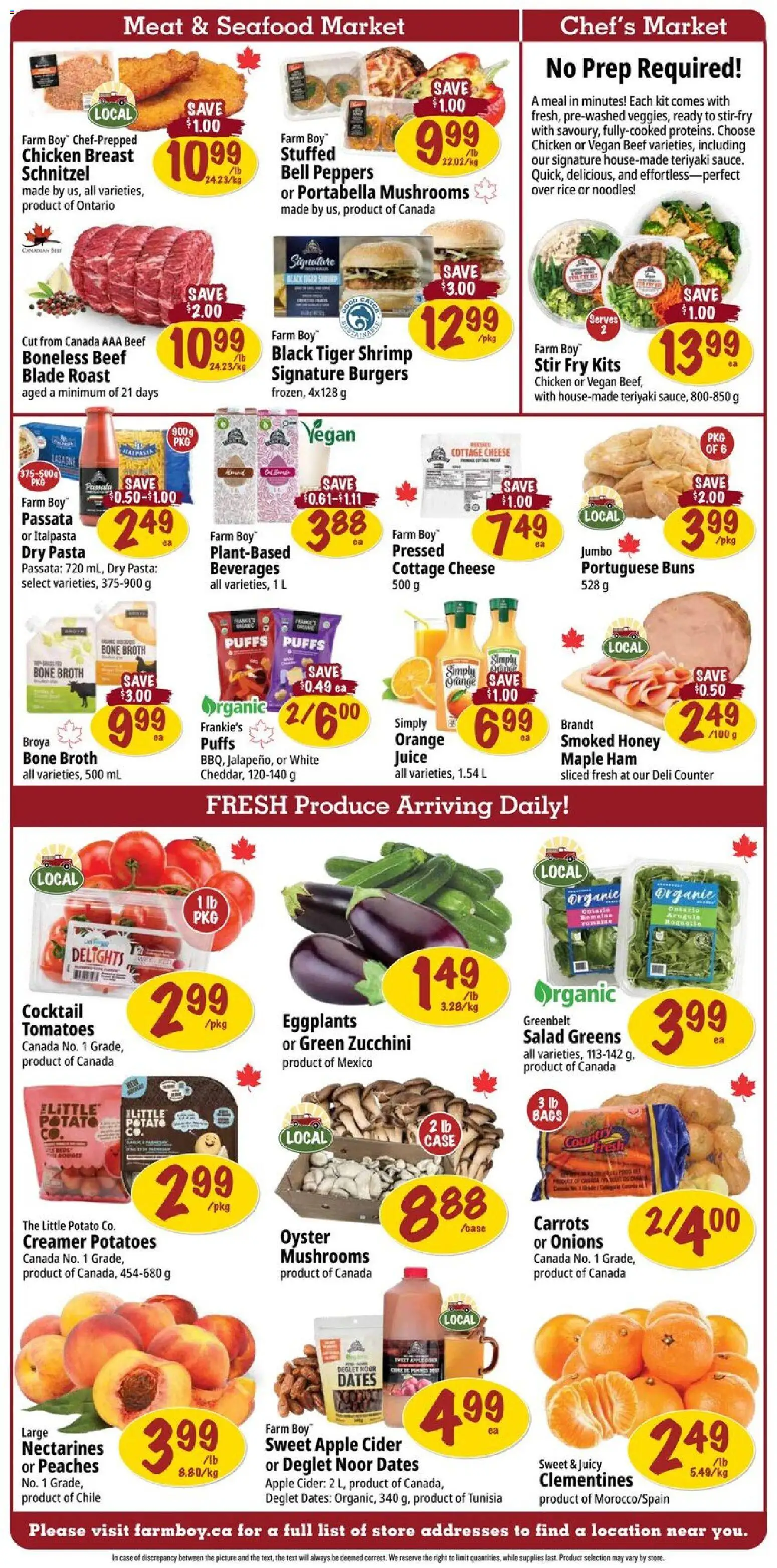 Farm Boy weekly flyer / circulaire - page 2- valid from Jan 8, 2026