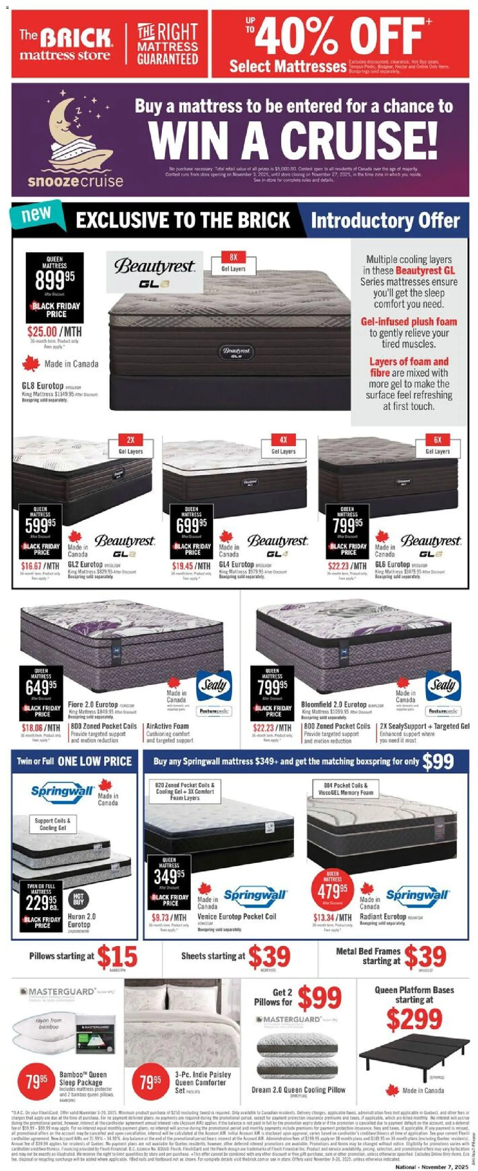 The Brick - Black Friday  - page 12- valid from Nov 3, 2025