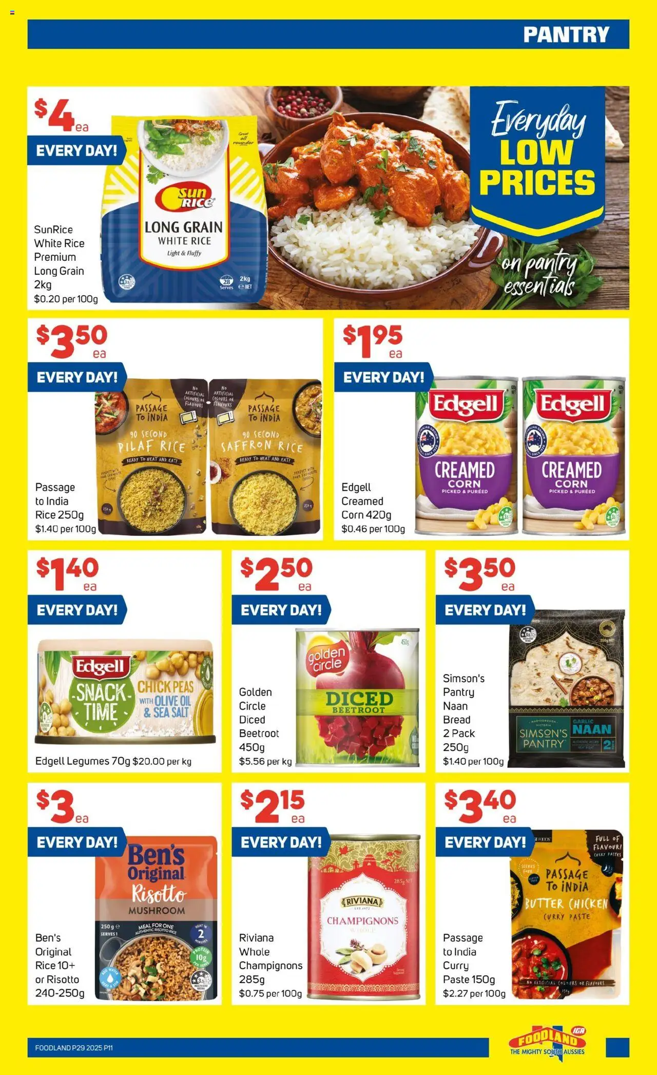 Foodland  Catalogue  - page 11- valid from 16/07/2025