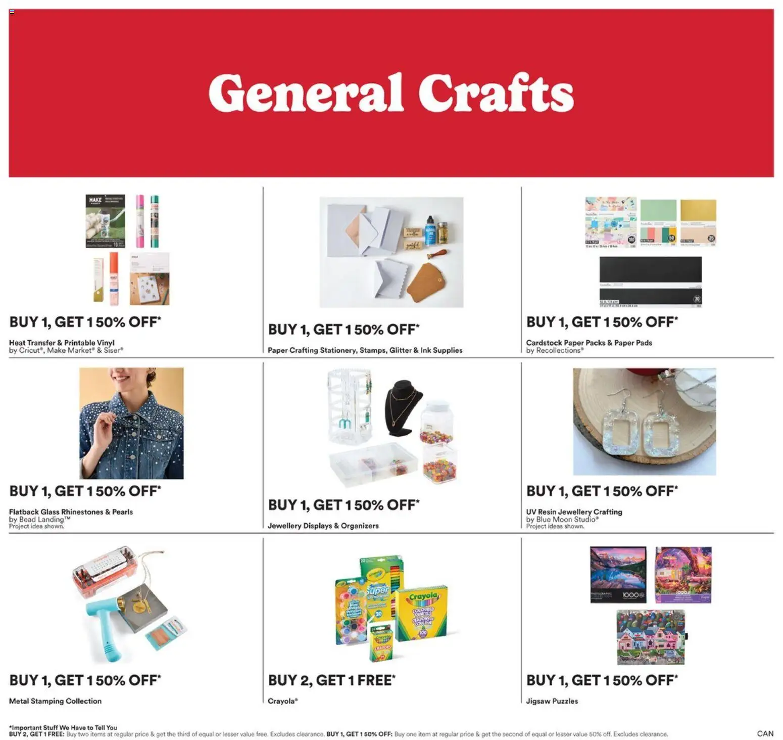 Michaels weekly flyer / circulaire - page 6- valid from Jan 9, 2026