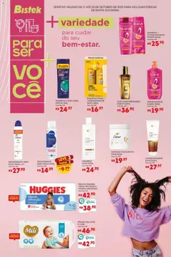 Pré-visualização Bistek Supermercados - Ofertas Perfumaria válida a partir de 17/10/2025