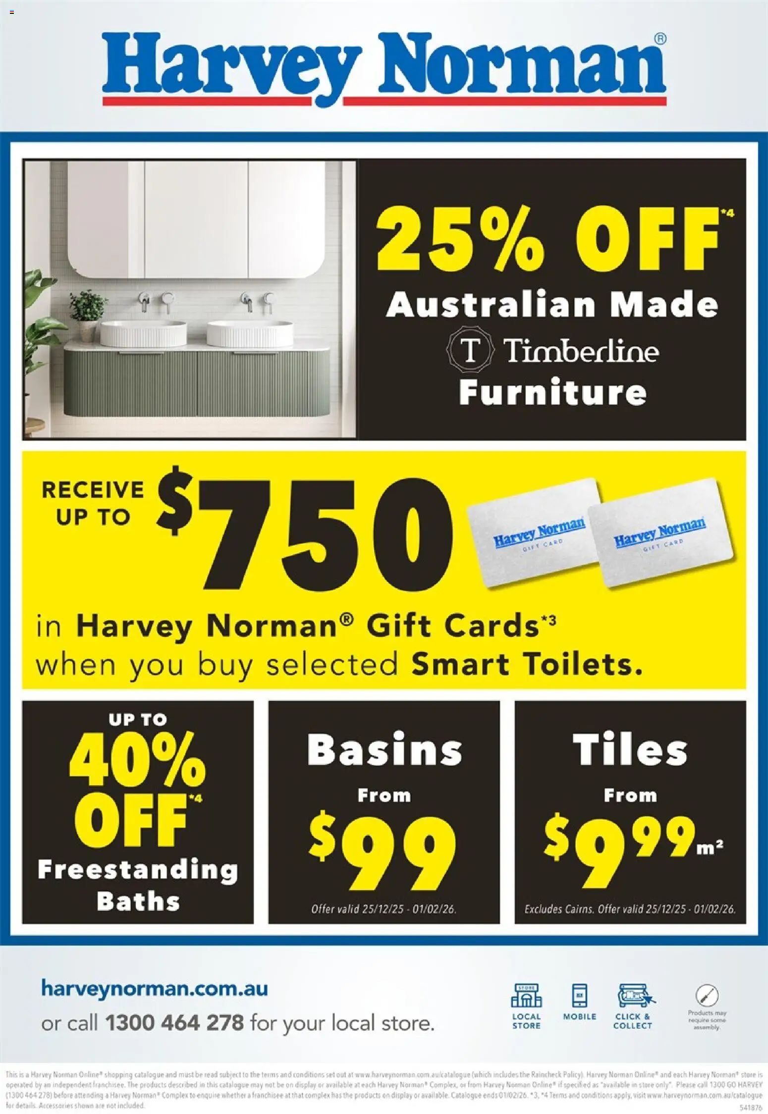 Harvey Norman - Bathroom Clearance - page 22- valid from 25/12/2025