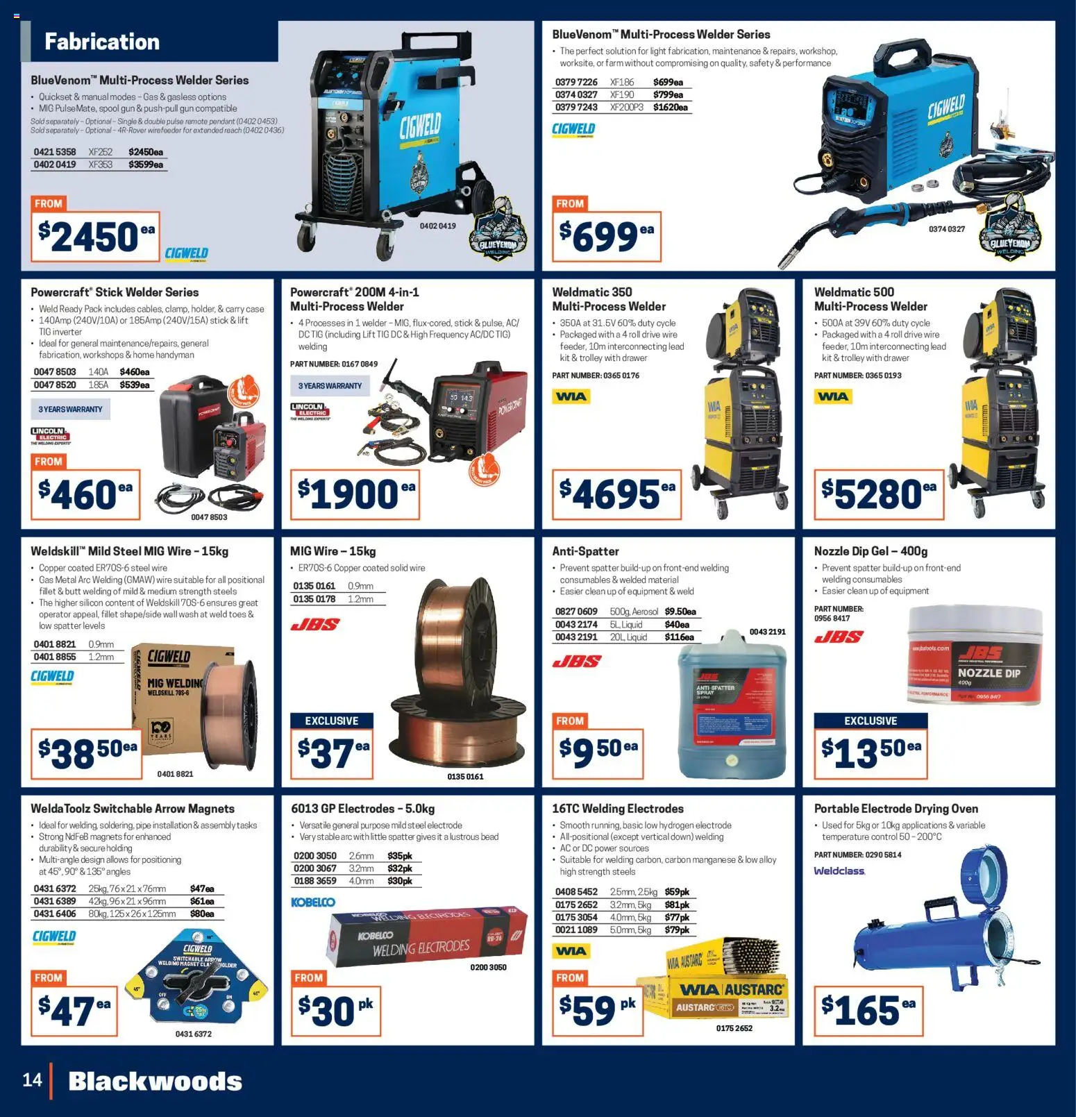 Black Woods Catalogue  - page 14- valid from 03/11/2025