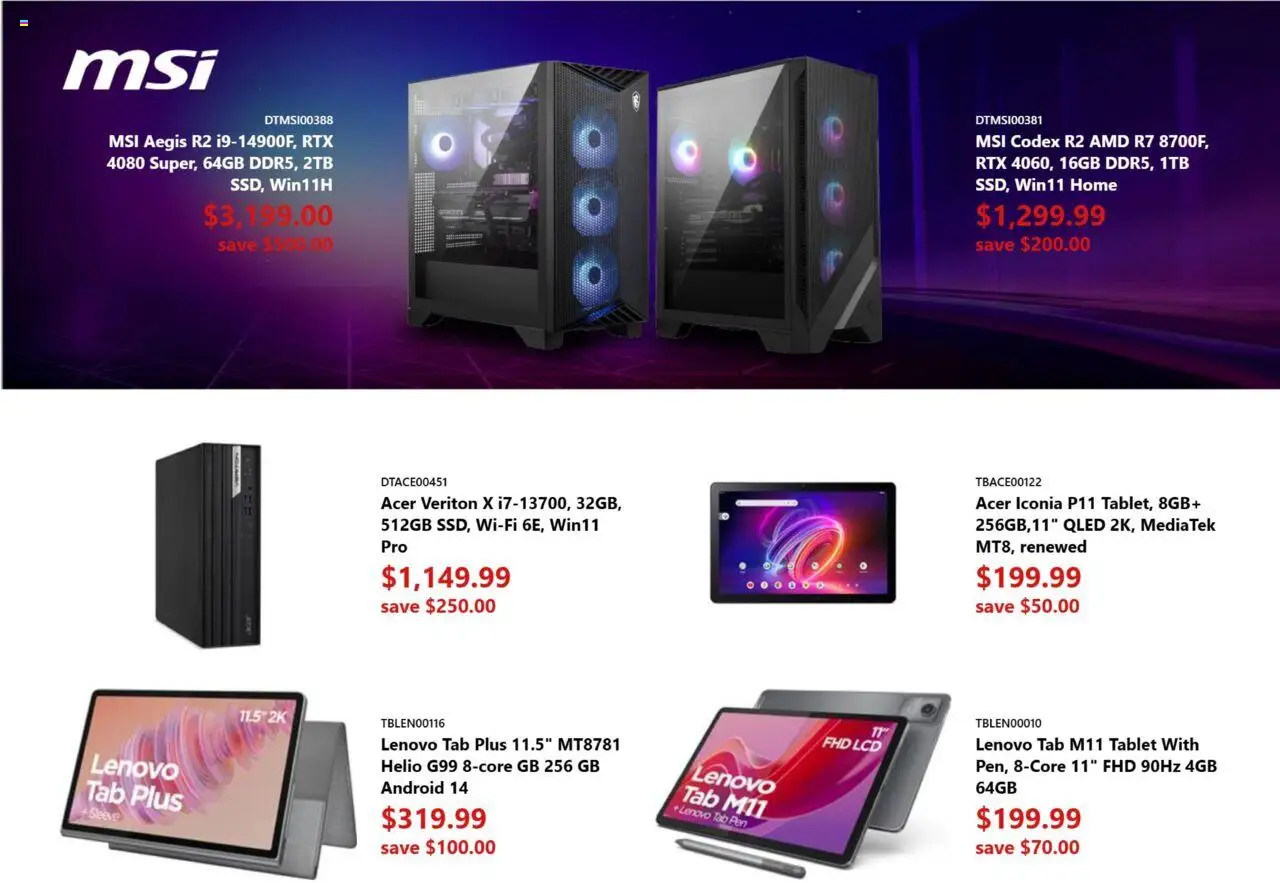 Canada Computers - Weekly flyer - page 3- valid from Jul 18, 2025