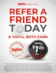 Preview HyVee Pharmacy Fuel Saver valid from 07/10/2025