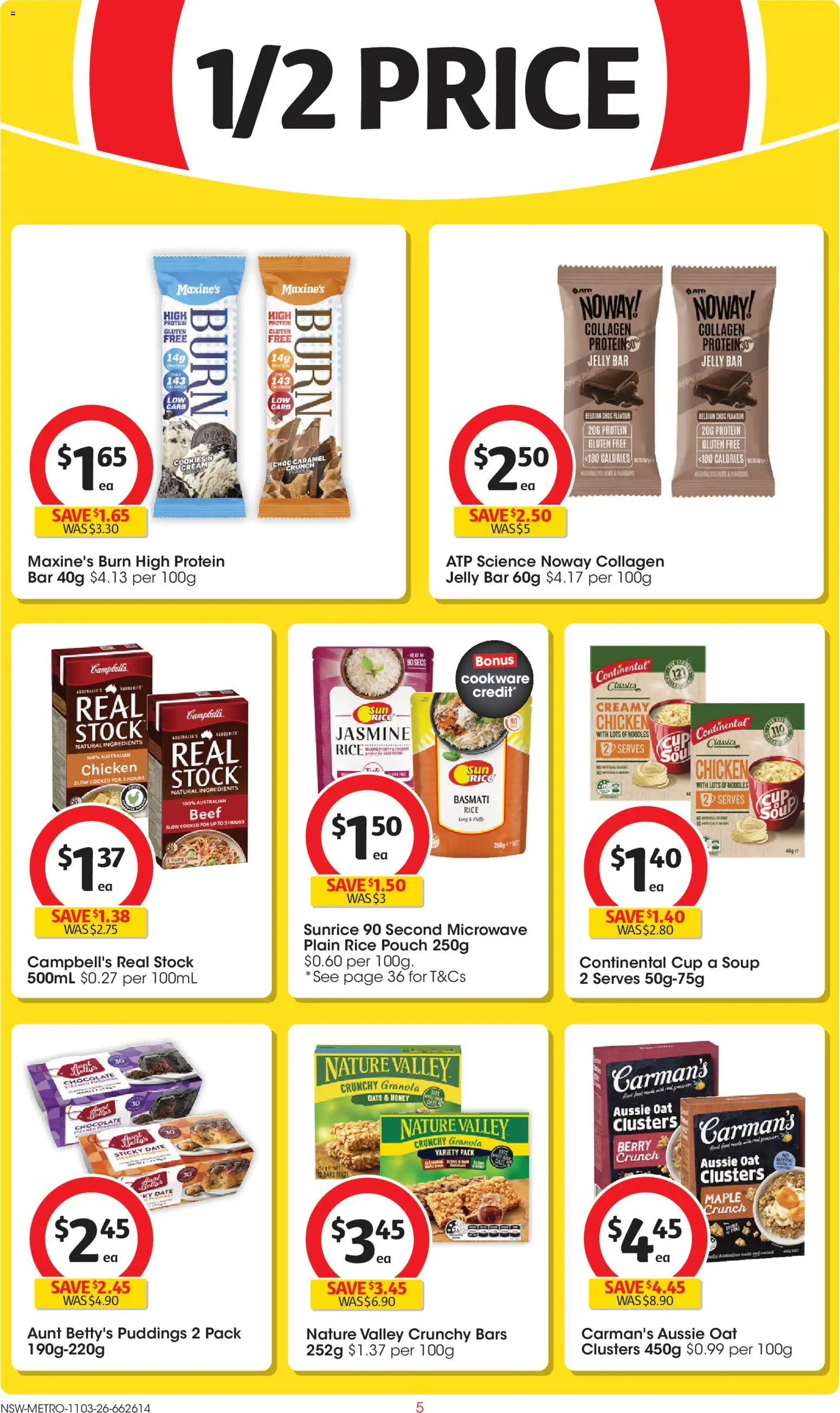 Coles catalogue  - page 5- valid from 11/03/2026