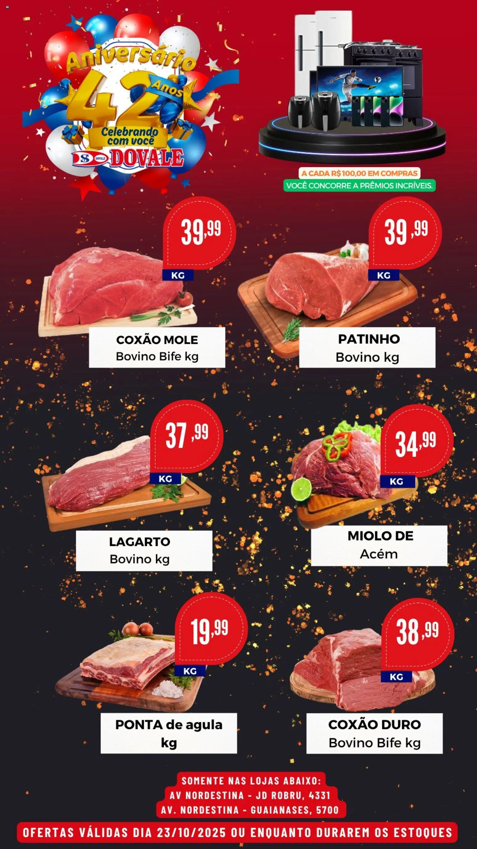Dovale - Ofertas do Dia - página 1- válido a partir de 23/10/2025
