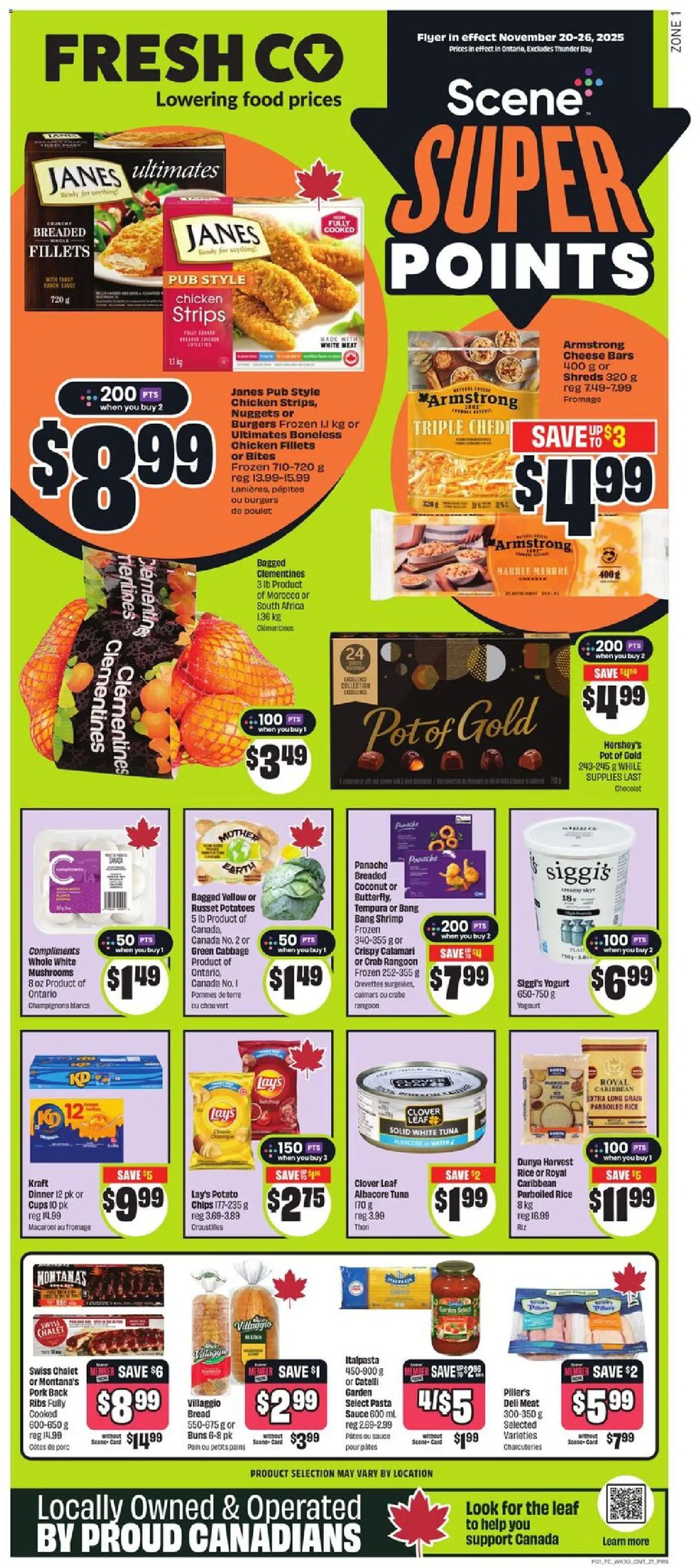 FreshCo weekly flyer / circulaire - page 1- valid from Nov 20, 2025