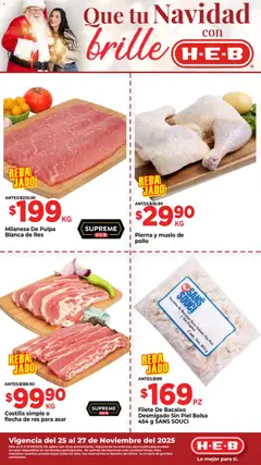 H-E-B folleto  Que tu Navidad válido desde 25/11/2025