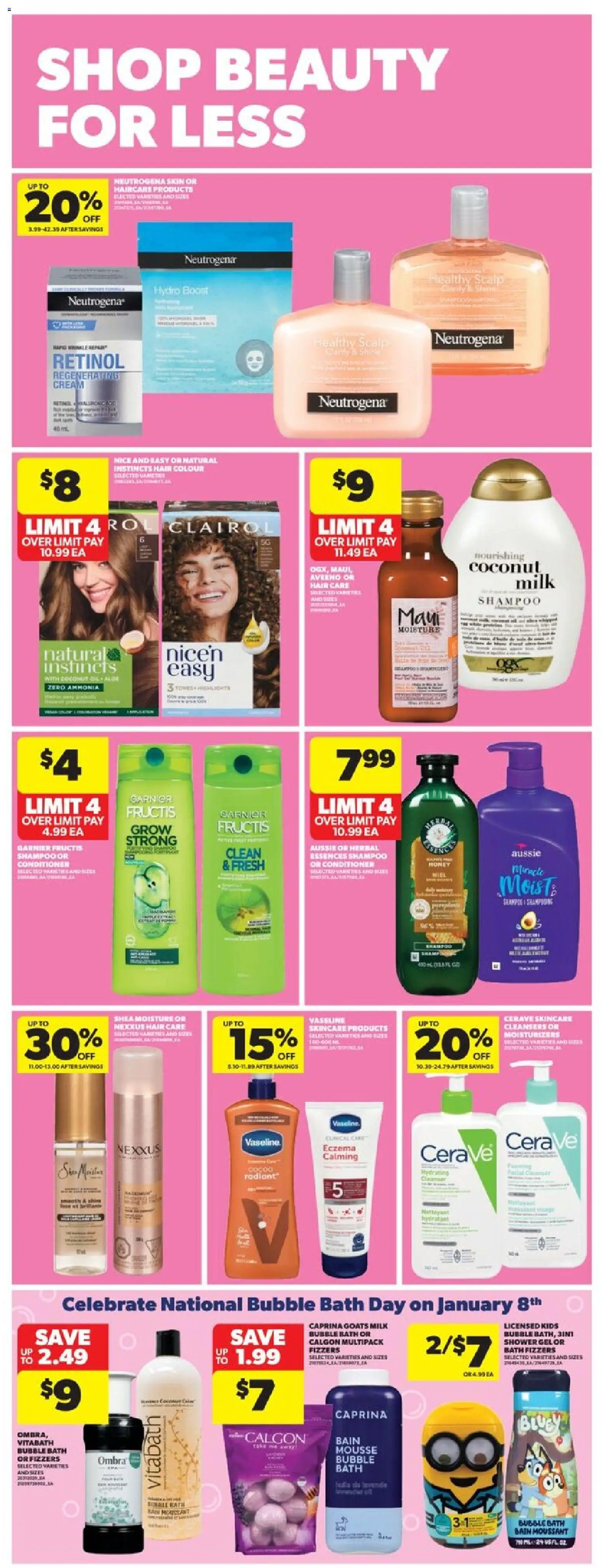 Real Canadian Superstore weekly flyer / circulaire - page 33- valid from Jan 8, 2026