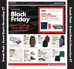 Preview Sport Chek Black Friday Flyer valid from Nov 27, 2025