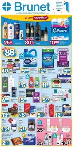 Preview Brunet weekly flyer / circulaire valid from Apr 9, 2026