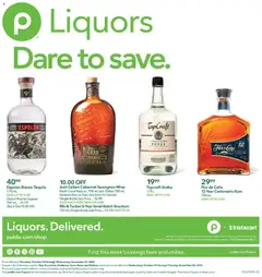 Preview Publix Liquor valid from 10/30/2025