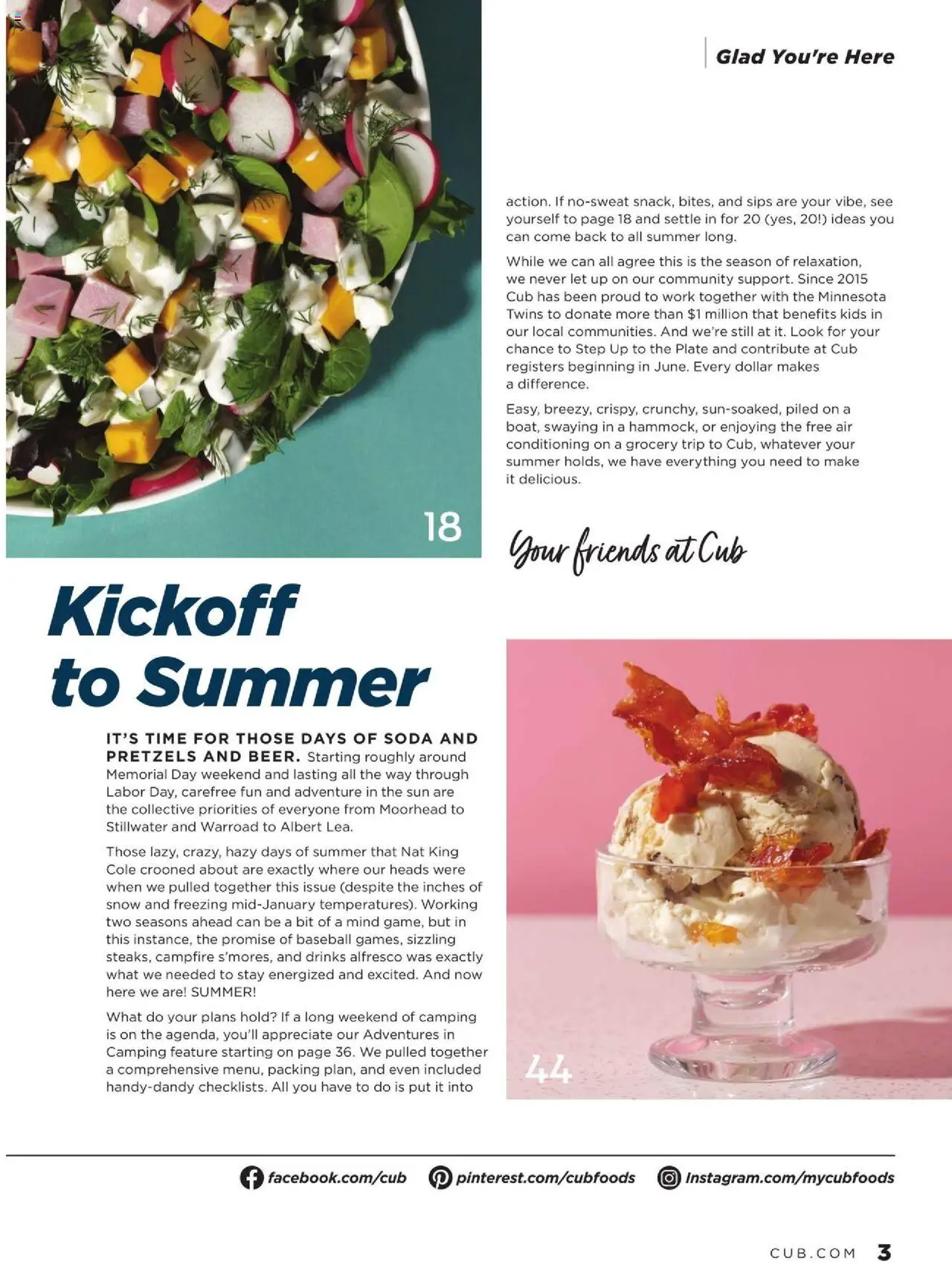 Cub Foods Magazine - page 3- valid from 05/04/2025
