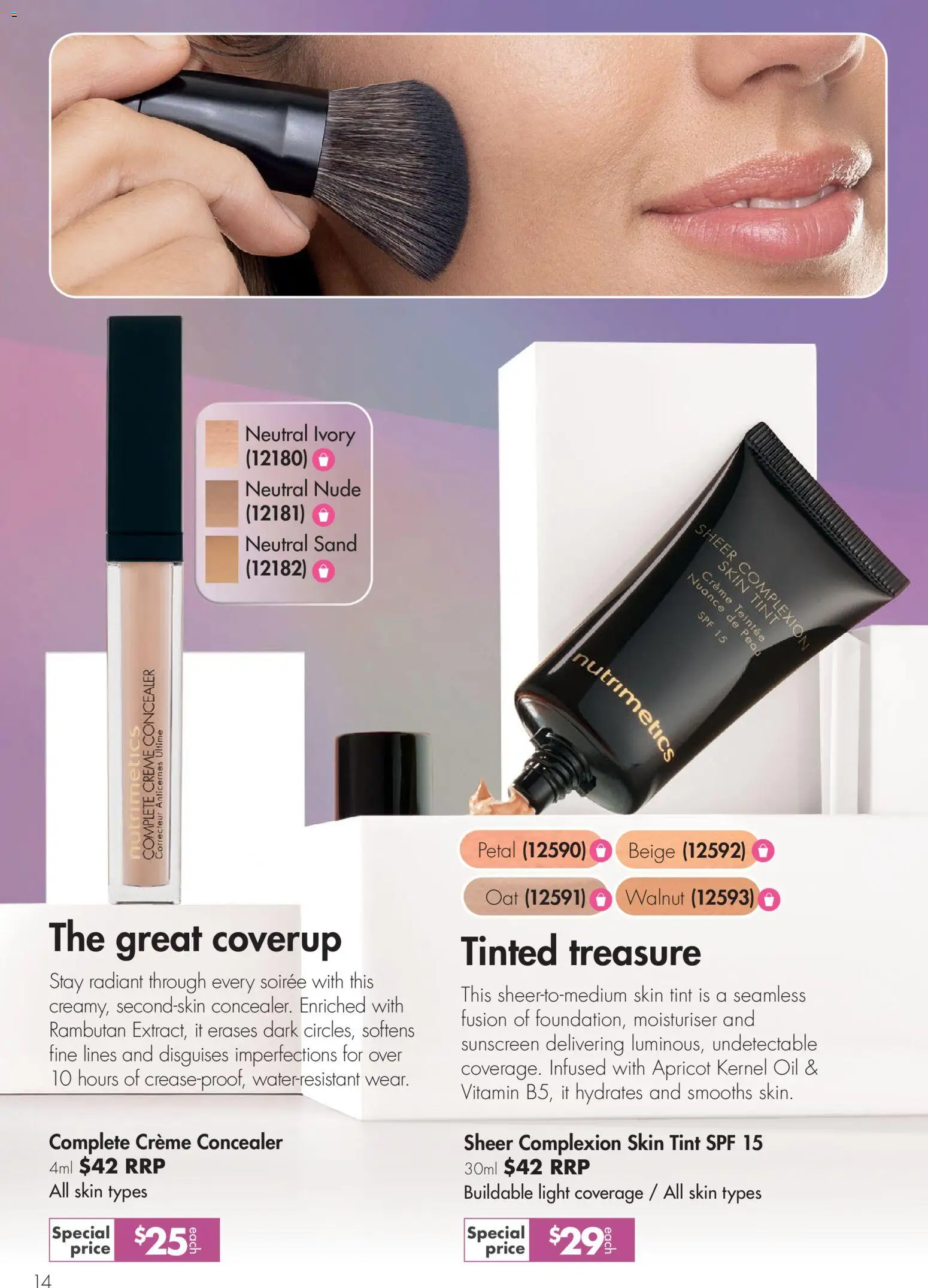 Nutrimetics Catalogue Party season treats - page 14- valid from 26/11/2025