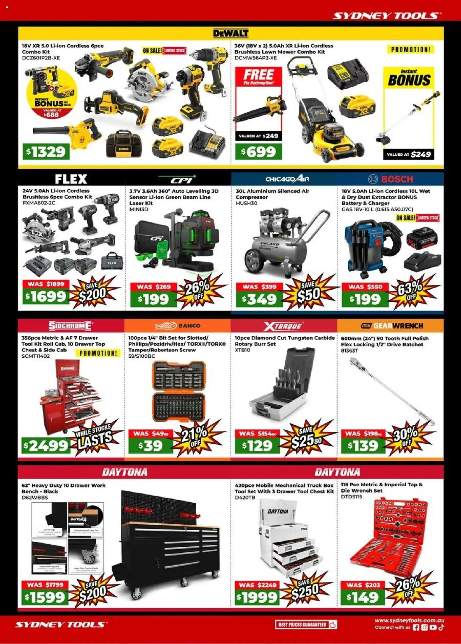 Sydney Tools Catalogue - page 2- valid from 02/01/2026