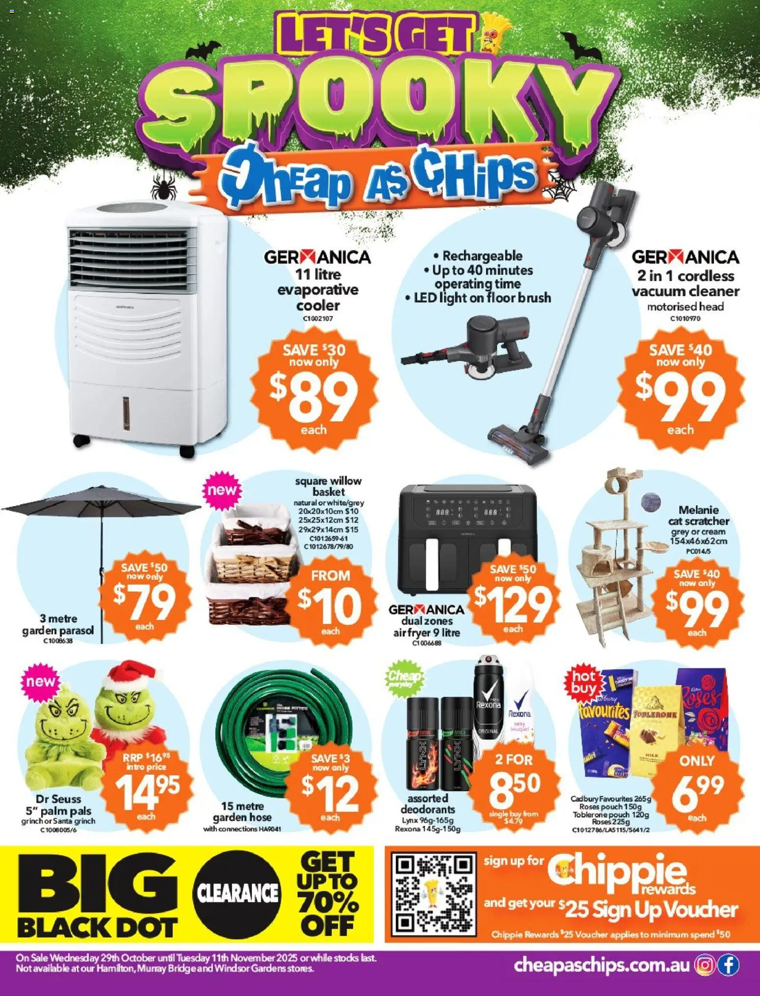 Cheap as Chips Catalogue - page 1- valid from 29/10/2025